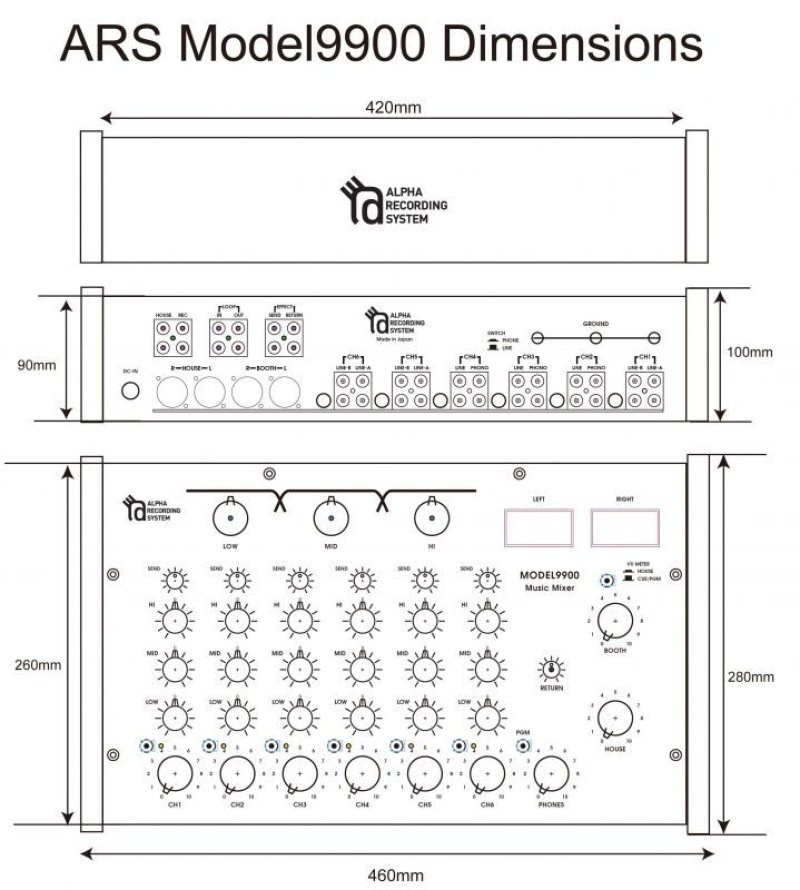 Photo10: ARS MODEL 9900BW PRO Final edition Professional