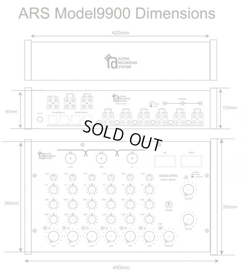Photo10: ARS MODEL 9900BW PRO Final edition Professional 