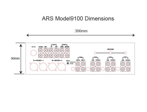 Other Images3: ARS MODEL 9100BWR RED  Anniversary limited edition 100 units