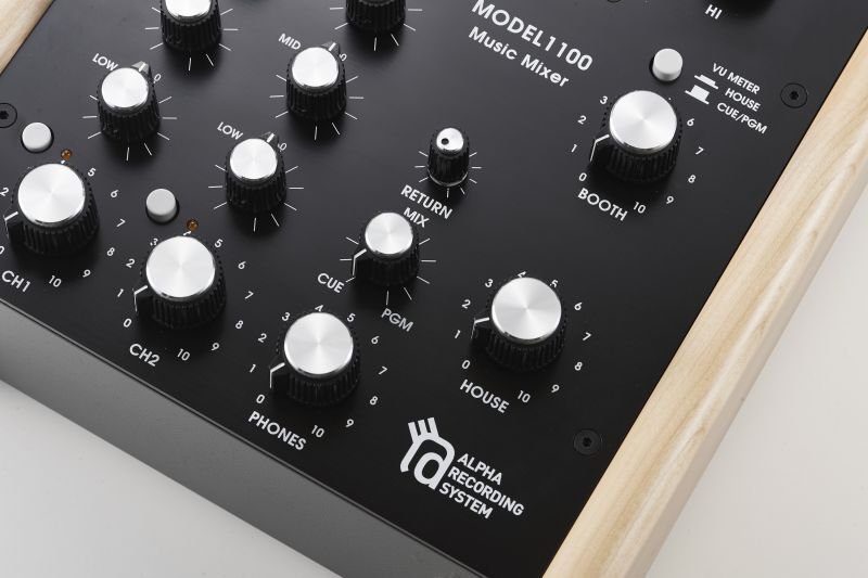 Photo5: ARS MODEL 1100Wood  MUSIC MIXER limited edition