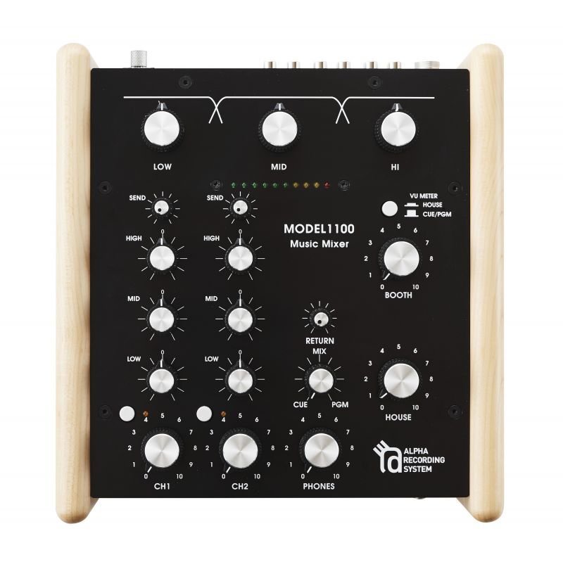 Photo1: Reservations will be accepted. ARS MODEL 1100Wood  MUSIC MIXER limited edition