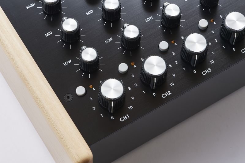 Photo4: ARS MODEL 9100BW MUSIC MIXER  WOOD TYPE