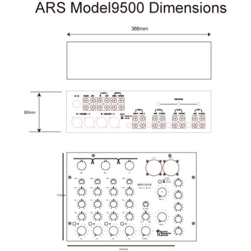 Other Images3: ARS MODEL 9500B MUSIC MIXER STD