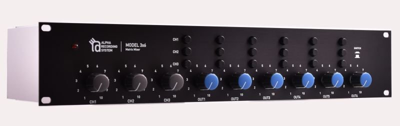 Photo1: ARS MODEL 3X6  Matrix Mixer  discontinued last stock
