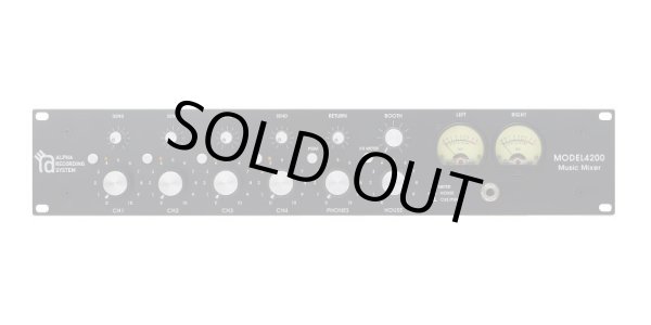 Photo2: ARS MODEL 4200 MUSIC MIXER Black face Final Edition