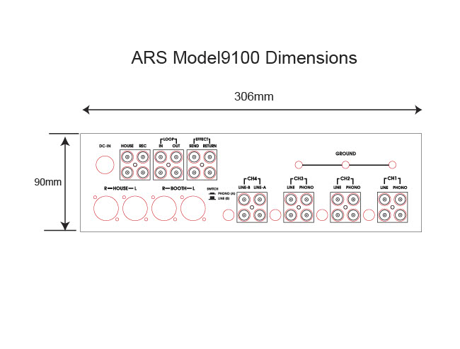 Photo: ARS MODEL 9100BWR RED  Anniversary limited edition 100 units