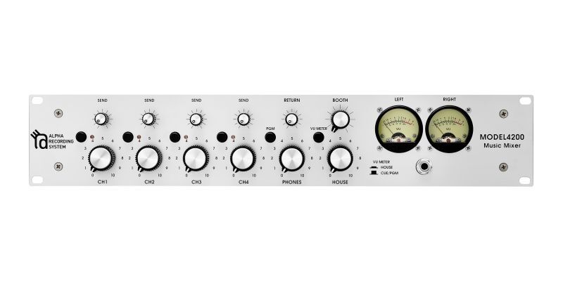 Photo2: ARS MODEL 4200 MUSIC MIXER Silver face Final Edition